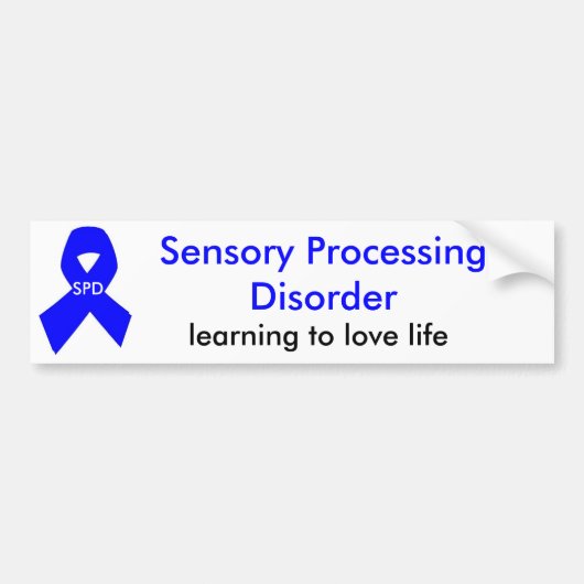 Autocollant De Voiture Adhésif pour pare-chocs de SPD (Devant)