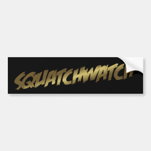Autocollant De Voiture Adhésif pour pare-chocs de SQUATCHWATCH Sasquatch
