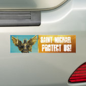 Autocollant De Voiture Adhésif pour pare-chocs de St Michael (En voiture)