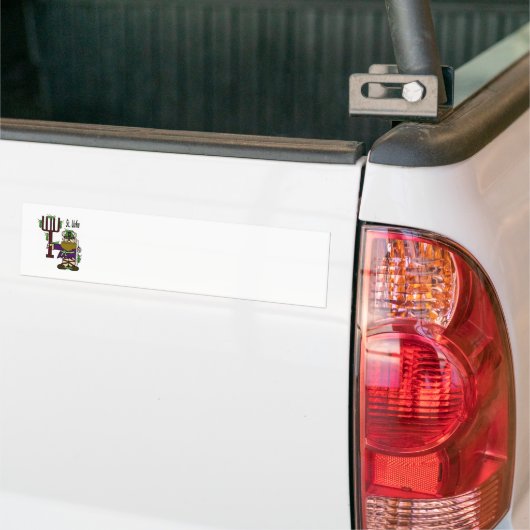 Autocollant De Voiture Adhésif pour pare-chocs de St Urho - customisez-le (Sur camion)