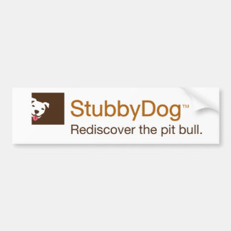 Autocollant De Voiture Adhésif pour pare-chocs de StubbyDog
