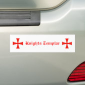 Autocollant De Voiture Adhésif pour pare-chocs de Templar de chevaliers (En voiture)