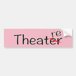 Autocollant De Voiture Adhésif pour pare-chocs de théâtre de théâtre