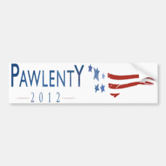 Autocollant De Voiture Adhésif pour pare-chocs de Tim Pawlenty 2012 T-PAW