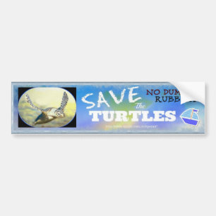 AUTOCOLLANT DE VOITURE ADHÉSIF POUR PARE-CHOCS DE TORTUE