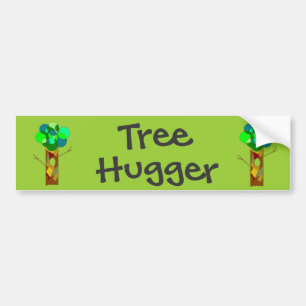 Autocollant De Voiture Adhésif pour pare-chocs de TREEHUGGER