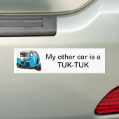 Autocollant De Voiture Adhésif pour pare-chocs de TUK TUK (En voiture)