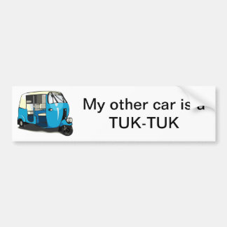 Autocollant De Voiture Adhésif pour pare-chocs de TUK TUK