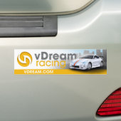 Autocollant De Voiture adhésif pour pare-chocs de vDream (jaune) (En voiture)
