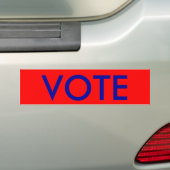 Autocollant De Voiture Adhésif pour pare-chocs de VOTE (En voiture)