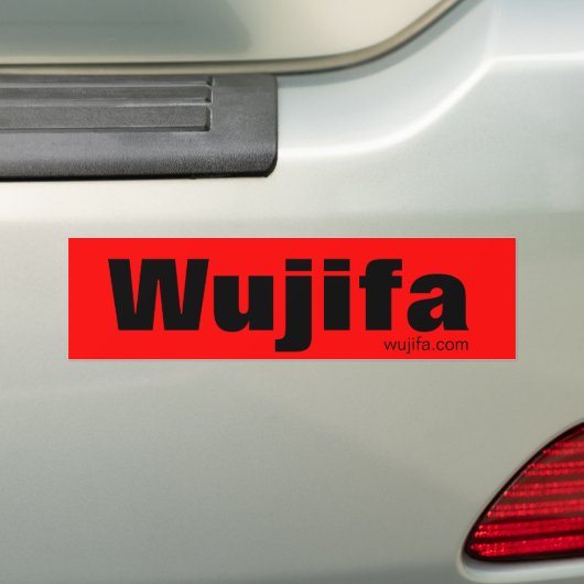 Autocollant De Voiture Adhésif pour pare-chocs de Wujifa (En voiture)