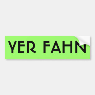 Autocollant De Voiture Adhésif pour pare-chocs de YER FAHN - CHAUX