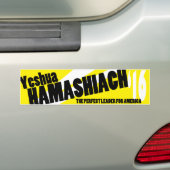 Autocollant De Voiture Adhésif pour pare-chocs de Yeshua Hamashiach (En voiture)