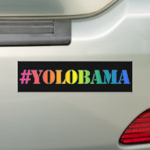 Autocollant De Voiture Adhésif pour pare-chocs de #YOLOBAMA (En voiture)