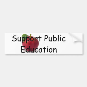 Autocollant De Voiture Adhésif pour pare-chocs d'enseignement public de
