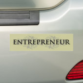 Autocollant De Voiture Adhésif pour pare-chocs d'entrepreneur (En voiture)