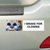 Autocollant De Voiture Adhésif pour pare-chocs déplaisant de clown (En voiture)