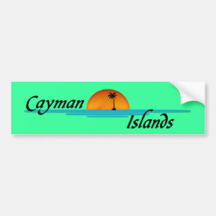 Autocollant De Voiture Adhésif pour pare-chocs des Îles Caïman