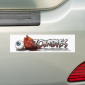Autocollant De Voiture Adhésif pour pare-chocs d'EyeHeartZombies (En voiture)
