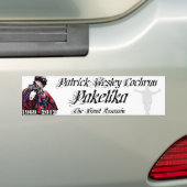 Autocollant De Voiture Adhésif pour pare-chocs d'hommage de Pakelika (En voiture)