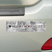 Autocollant De Voiture Adhésif pour pare-chocs d'I <3 MWDs (En voiture)