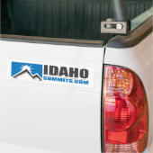 Autocollant De Voiture adhésif pour pare-chocs d'Idahosummits.com (Sur camion)
