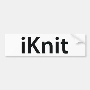 Autocollant De Voiture adhésif pour pare-chocs d'iKnit
