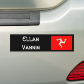 Autocollant De Voiture Adhésif pour pare-chocs d'île de Man (En voiture)