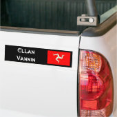Autocollant De Voiture Adhésif pour pare-chocs d'île de Man (Sur camion)