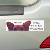 Autocollant De Voiture Adhésif pour pare-chocs d'Iliza Shlesinger Blanche (En voiture)