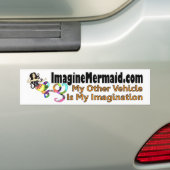 Autocollant De Voiture adhésif pour pare-chocs d'ImaginationMermaid.com (En voiture)