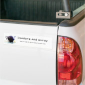 Autocollant De Voiture adhésif pour pare-chocs d'is/ex ! (Sur camion)