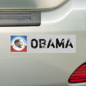 Autocollant De Voiture Adhésif pour pare-chocs d'OBAMA (En voiture)