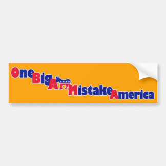 Autocollant De Voiture Adhésif pour pare-chocs d'Obama