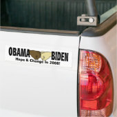 Autocollant De Voiture Adhésif pour pare-chocs d'Obama Biden (Sur camion)