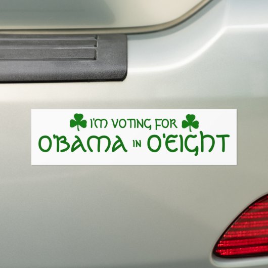 Autocollant De Voiture Adhésif pour pare-chocs d'O'Bama O'Eight (En voiture)
