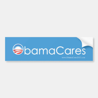 Autocollant De Voiture Adhésif pour pare-chocs d'ObamaCares (bleu de