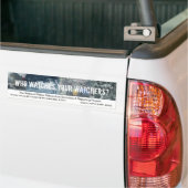 Autocollant De Voiture Adhésif pour pare-chocs d'observateurs de NPMSRP (Sur camion)