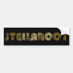 Autocollant De Voiture Adhésif pour pare-chocs d'or de Stella