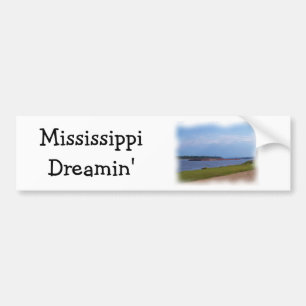 Autocollant De Voiture Adhésif pour pare-chocs du Mississippi