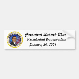 Autocollant De Voiture Adhésif pour pare-chocs du Président Obama