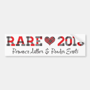Autocollant De Voiture Adhésif pour pare-chocs du rouge RARE16