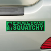 Autocollant De Voiture Adhésif pour pare-chocs du SENTIMENT SQUATCHY - (En voiture)