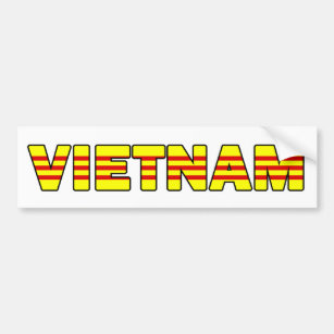 Autocollant De Voiture Adhésif pour pare-chocs du Vietnam