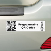 Autocollant De Voiture Adhésif pour pare-chocs dynamiquement programmable (En voiture)