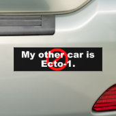 Autocollant De Voiture Adhésif pour pare-chocs Ecto-1 (En voiture)