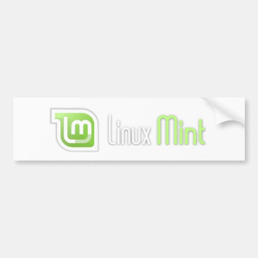 Autocollant De Voiture Adhésif pour pare-chocs en bon état de Linux (Devant)