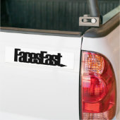 Autocollant De Voiture Adhésif pour pare-chocs est de logo de visages (Sur camion)