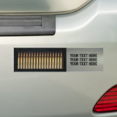 Autocollant De Voiture Adhésif pour pare-chocs fait sur commande d'arme à (En voiture)