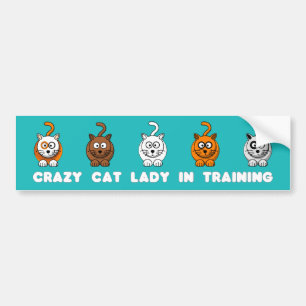 Autocollant De Voiture Adhésif pour pare-chocs fol de Madame In Training